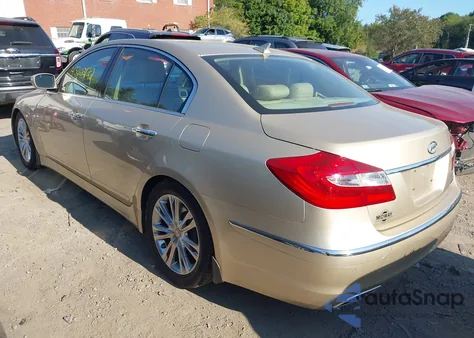2012 Hyundai Genesis 3.8 from USA, damaged, VIN KMHGC4DD1CU151898